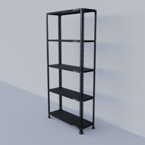 Slotted Angle Metal Rack (72"H x 35"L x 12"D) Storage Rack Unit