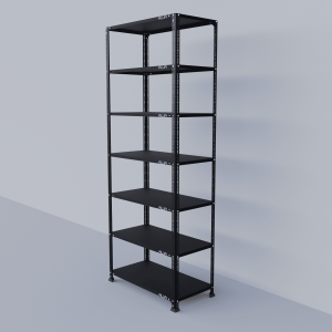 Slotted Angle Metal Rack (87"H x 35"L x 18"D) Storage Rack Unit