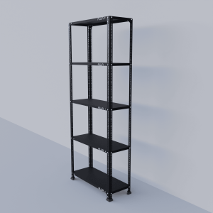 Slotted Angle Metal Rack (72"H x 29"L x 12"D) Storage Rack Unit