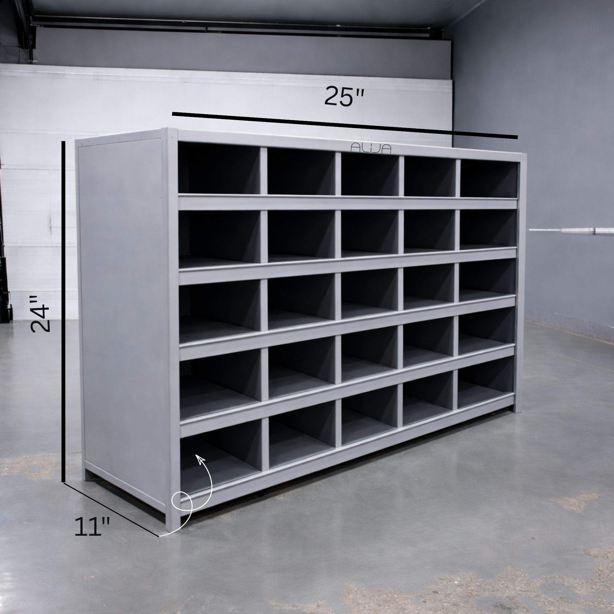 ALIJA Multi Compartment Organizer Rack | High Capacity Storage Solution ...