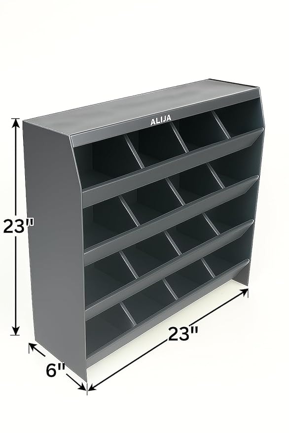 How to Organize Your Workshop with a Multi-Bin Hardware Rack